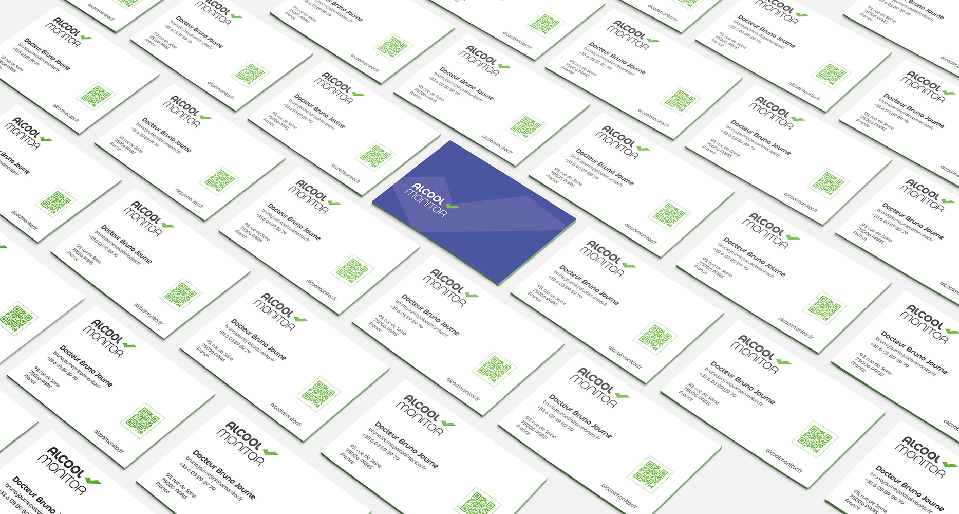 Alcool Monitor Business Cards